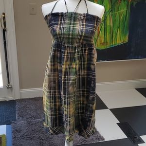 Plaid dress